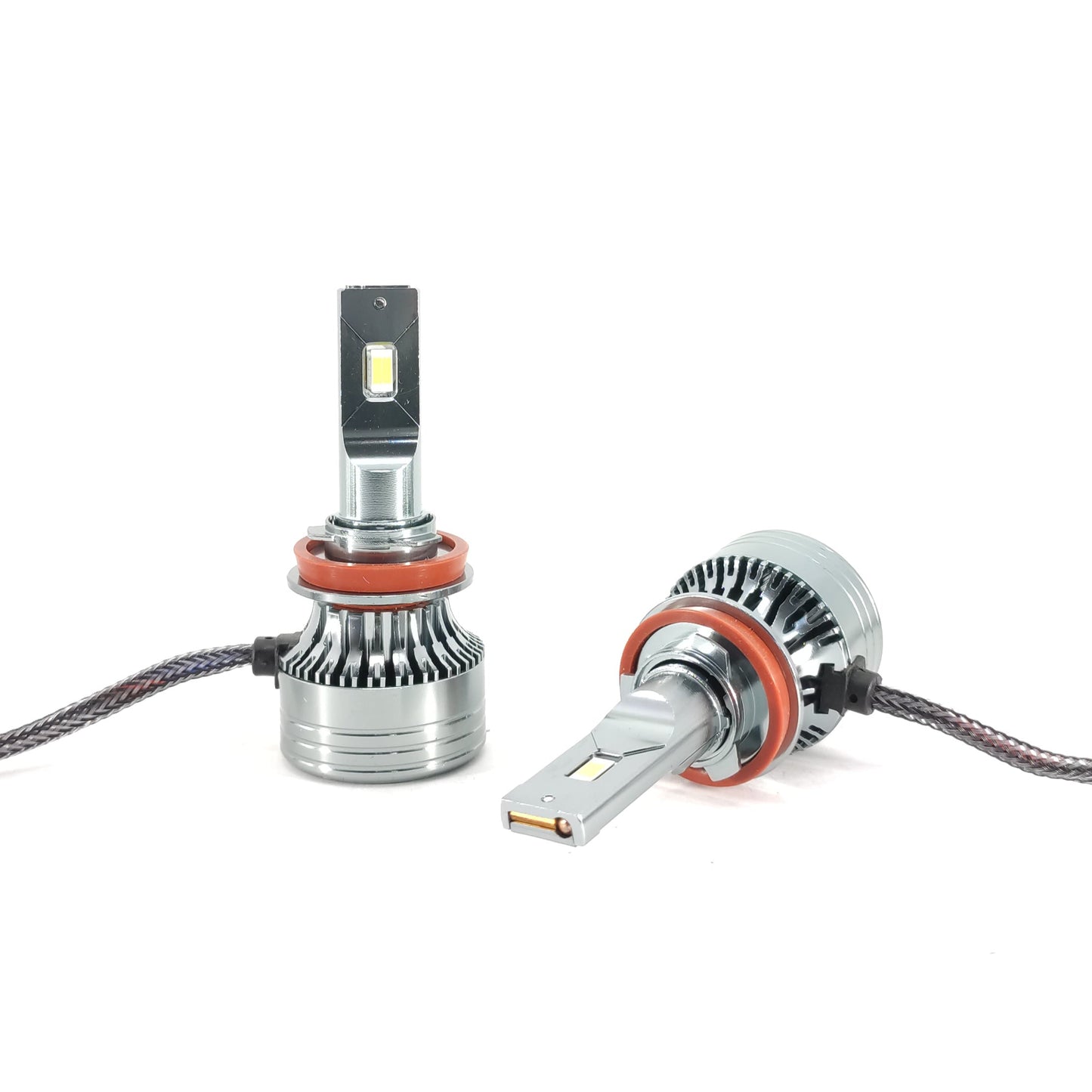 POTAUTO 120W Halogen Shade LED Headlight Bulb (2pcs set)